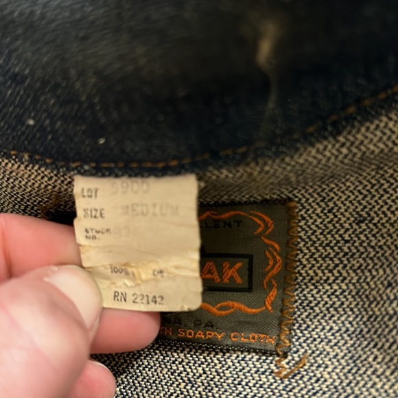 Vintage SafTBak Denim Hunting Jacket Deadstock - Picture 12 of 13